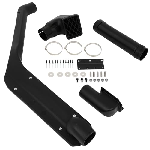 SCITOO Auto Snorkel Kit Replacement Compatible for 1985-1995 for Jeep for Cherokee/Free XJ Snorkel Intake Kit Air Ram Intake Snorkel Kit Set Black Intake Ram Snorkel