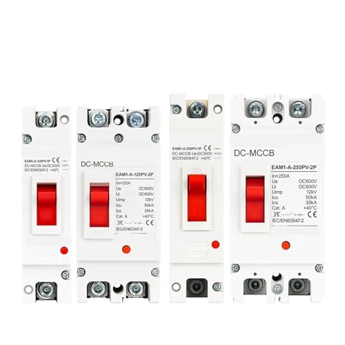 �T�[�L�b�g�u���[�J�[ DC 250V 500V DC ���[���h�P�[�X�T�[�L�b�g�u���[�J�[ MCCB �ߕ��וی�X�C�b�`�v���e�N�^�[���z�����d PV 100A 125A(1P,250A)