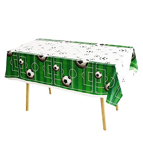 Toalha de Futebol - de mesa com tema de futebol - Suprimentos de festa de aniversário esportivo para