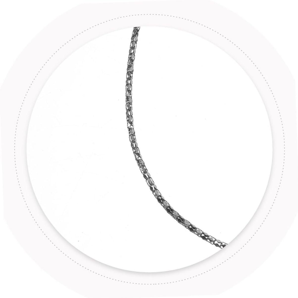 6pcs Metal Eyeglass Chains Hollow Link Spectacles Cord for Men and Women, Anti-drop Glasses Holder Necklace for Outdoor Sports and Daily Use, Silver