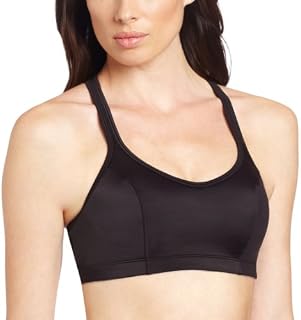 Champion Women's Shaped T-Back Sports Bra, Black, 32B