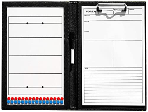 Tabla de rugby Forza lavable con bolígrafos incluidos carpeta A4 de alta resistencia