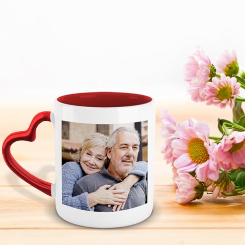 Mug de vidrio personalizado 10 onzas miniatura 6