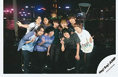 Amazon Hey Say Jump 集合 公式生写真 香港 撮影オフショット カメラ目線 4人ピース アイドル 芸能人グッズ 通販