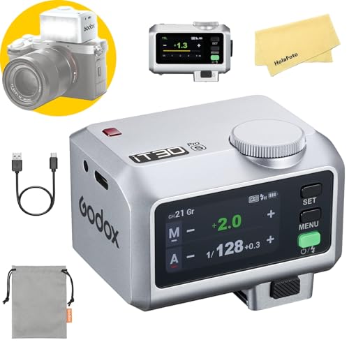 Image of Godox iT30 Pro S iT30Pro-S Camera Flash for Sony Camera Flash Speedlite Speedlight Light,2.4G TTL1 /8000 HSS,560 Full Power Shots,GN15,1.5s Recycle Time,7.4V /900mAh Li-ion Battery,w /Standard Hot Shoe