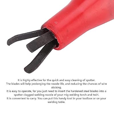 MIG Nozzle Cleaner Arc Welding Torch Tip Shroud Reamer for Gas Shielded Welding Accessory