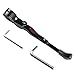 Outtag Bicycle Adjustable Kickstand Aluminium Alloy Kick Side Stand w/Wrench Tool For 20'' 24'' 26'' 700C MTB BMX Foldable Road Mountain Bike Cycle Cycling Black