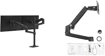 Amazon.co.jp: 【セット買い】エルゴトロン LX デスク デュアル