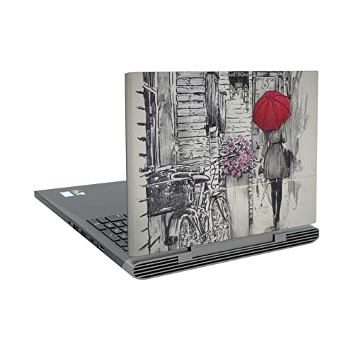 Skin Autocollant Dell Inspiron 15 7000 LouiJoverArt Promenade D'Amsterdam