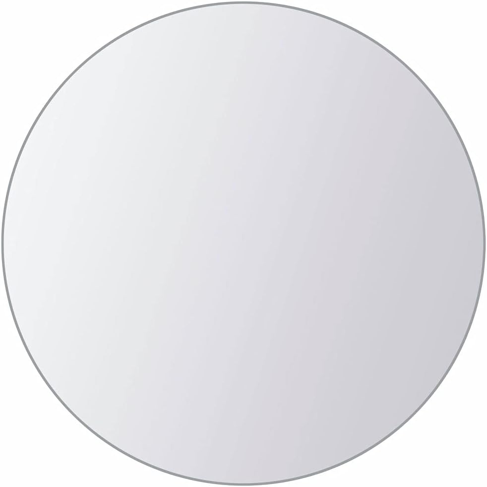 Eight Piece Mirror Tiles Multi-Shape Glass - Frameless Mirror Tiles Set - Decoration Sticking Wall Mirror Set for Cloakroom, Bedroom, Entrance Hall 8" x 8"