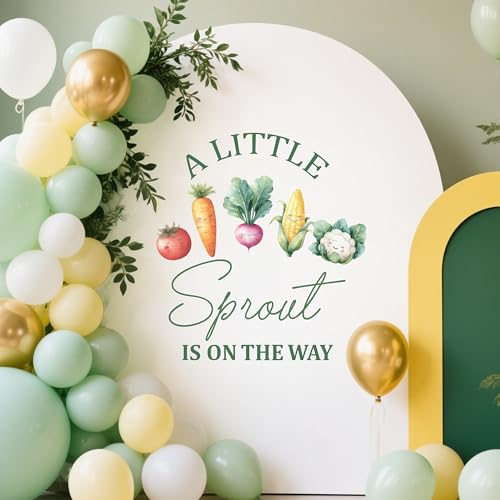 A Little Sprout Vinilo Decorativo para Baby Shower miniatura 4