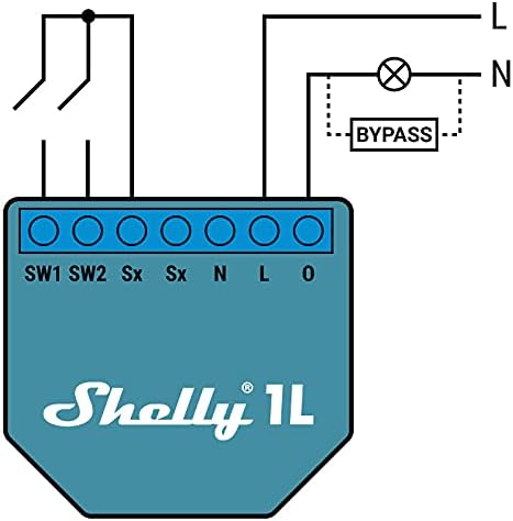 Shelly Bypass to complement The dimmer 2/1L if The Minimum Load is Below The Minimum Load - White, black, 1er Pack - Image 5
