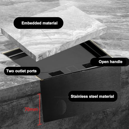 Prise de courant au sol KUIDAMOS pour optimiser l'espace de votre bureau et maison - 4