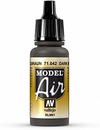 Vallejo Model Air 17 ml Acrylic Paint - Fluorescent Red