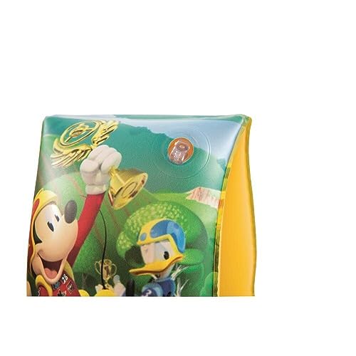 Bestway, Boia De Braço Infantil Mickey Mouse, Indicado Para Crianças A Partir de 3 Anos de Idade, Pa