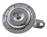Hupe, 12 V, 100mm in Chrom, Motorrad, Roller, Quad usw