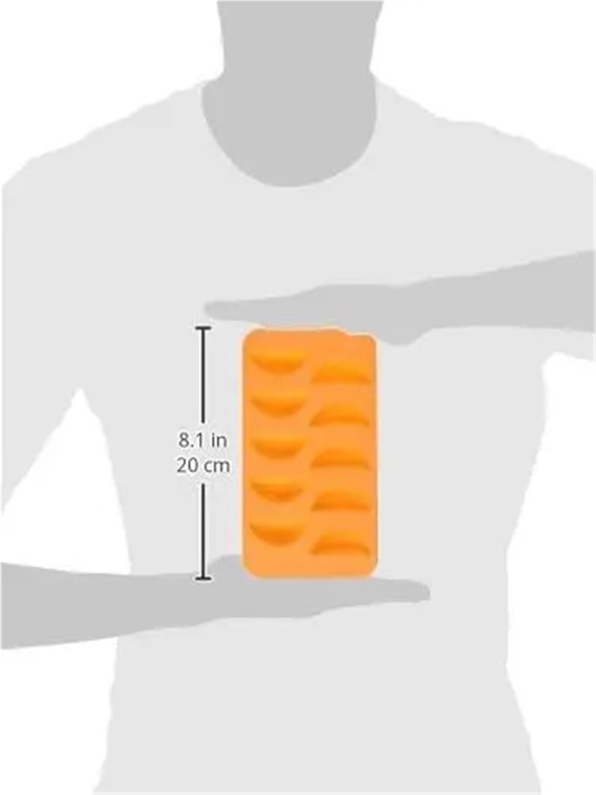 EiswüRfelform Lustige Orangenscheiben-Eiswürfelform – fruchtförmige Formen for Getränke, Schokolade, Süßigkeiten, Gelee und Seife