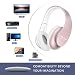 Jelly Comb Auriculares inalámbricos ópticos, Auriculares estéreo Recargables con transmisor para TV/PC/Radio/Teléfono/Tableta,...