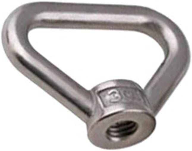 Triangle Ring nut M16 M20 M24 304 Stainless Steel Metric Thread Triangle Ring Nut Marine Lifting Eye Nut Fastener (Size : M20 1PC)