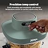 Ninja Crispi Pro 6-in-1 Glass Air Fryer | With Nontoxic, 6qt & 2.5qt Containers & Lids | Microwave, Freezer, Dishwasher Safe | 450F Max Temp | 1800 Watt | Ash Grey | AS101DG