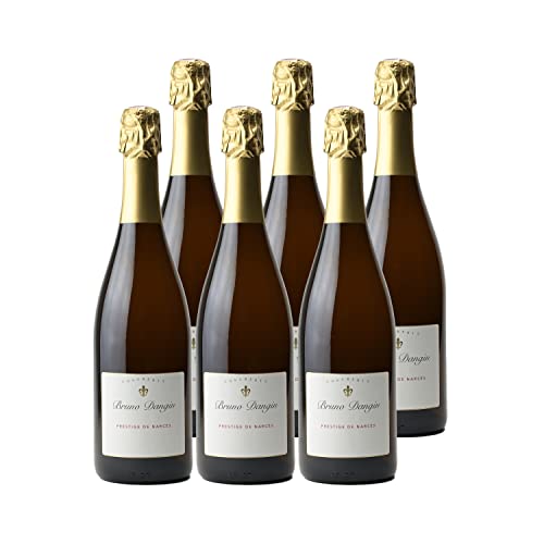 Crémant de Bourgogne Prestige de Narcès Extra-Brut Blanc 2018 - Bio - Bruno Dangin - Vin effervescent AOC Blanc de Bourgogne - Lot de 6x75cl - Cépage Pinot Noir Cover