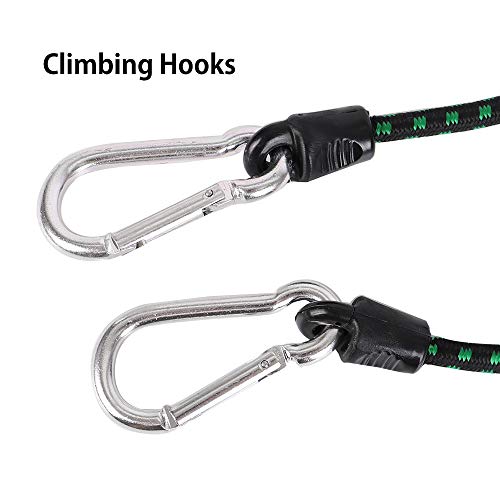 Xstrap Standard 6Pk Bungee Cords With Carabiners 32 Inch Heavy Duty Straps Strong Elastic Rope Locks Onto Anchor Points Of Luggage Rack/Cargo/Camping/Rv/Boat #TOP7