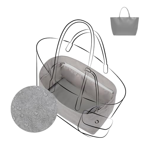 DGAZ Purse Organizer Insert for SaintLouisPM Bag(Gris Mouette)