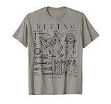 Diving Bell Dive Under Water Diver Vintage Patent Divers T-Shirt