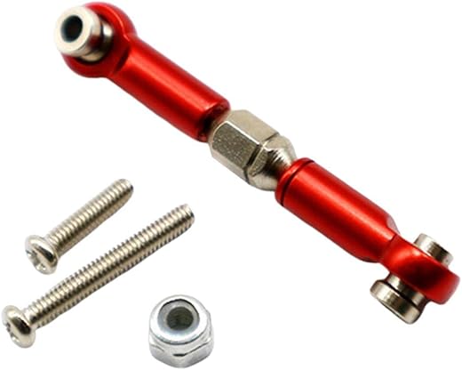 The Style Sutra Aluminum Alloy Steering Rod Servo Linkage for JJRC WPL 1/12 RC Car Red|Cars, Trucks & Motorcycles|1 Piece ...