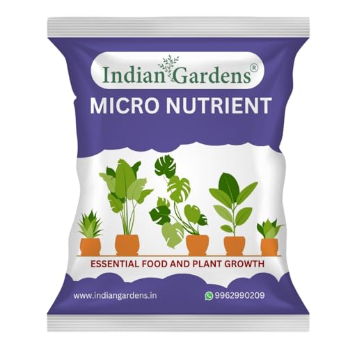 Image of Indian Gardens - Micro Nutrient Fertilizer | Soil Applicant | Premium Essential Plant Food | Home Gardens for All Plants - 200 Grams