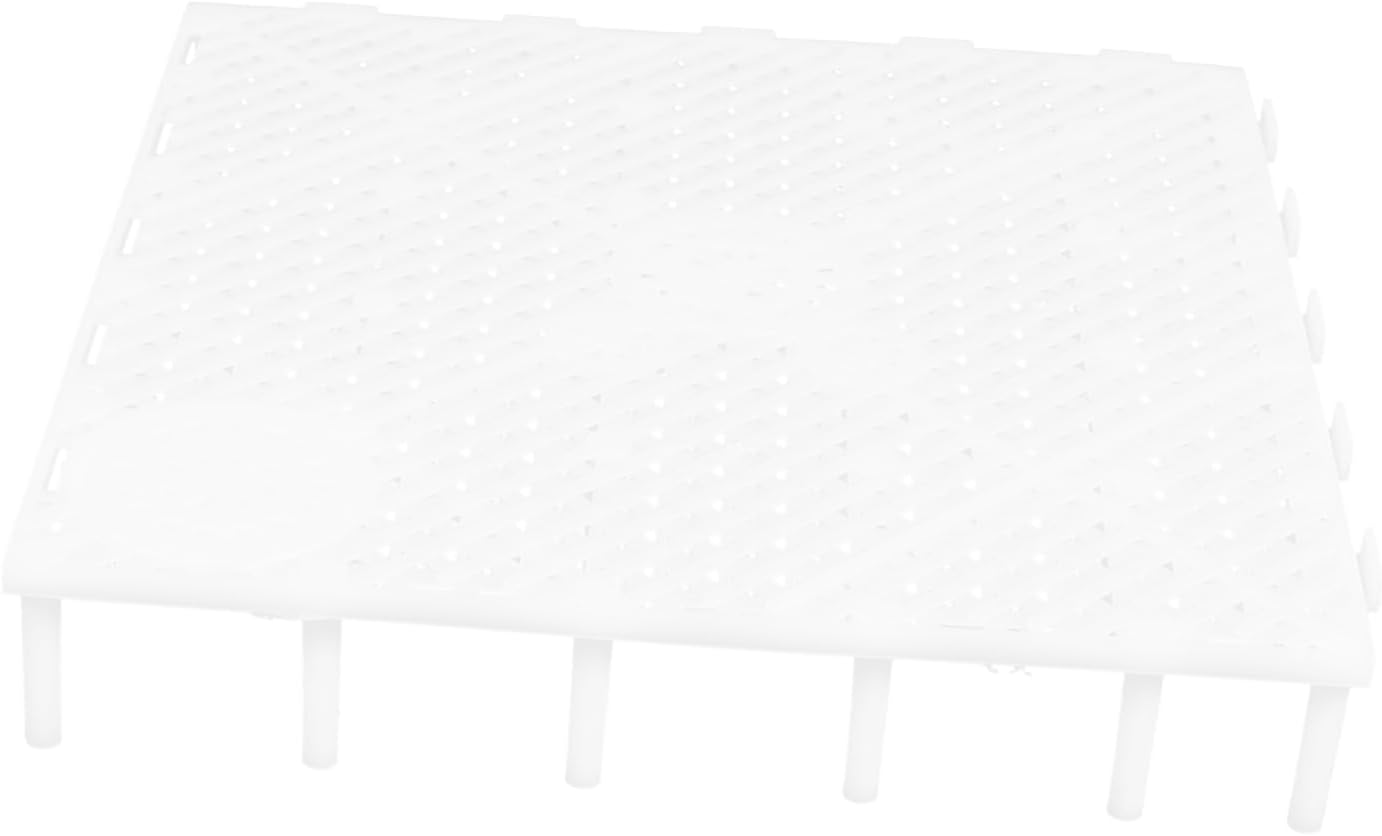 10pcs Aquarium Bottom Divider Trays for Fish Tank Easy to Install Filtering Boards Practical Isolation Plates for Aquatic Supplies Smooth Water Permeability