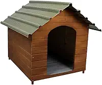 Casa Casinha De Cachorro com Telhado Ecológico Gigante N6 (Cerejeira)