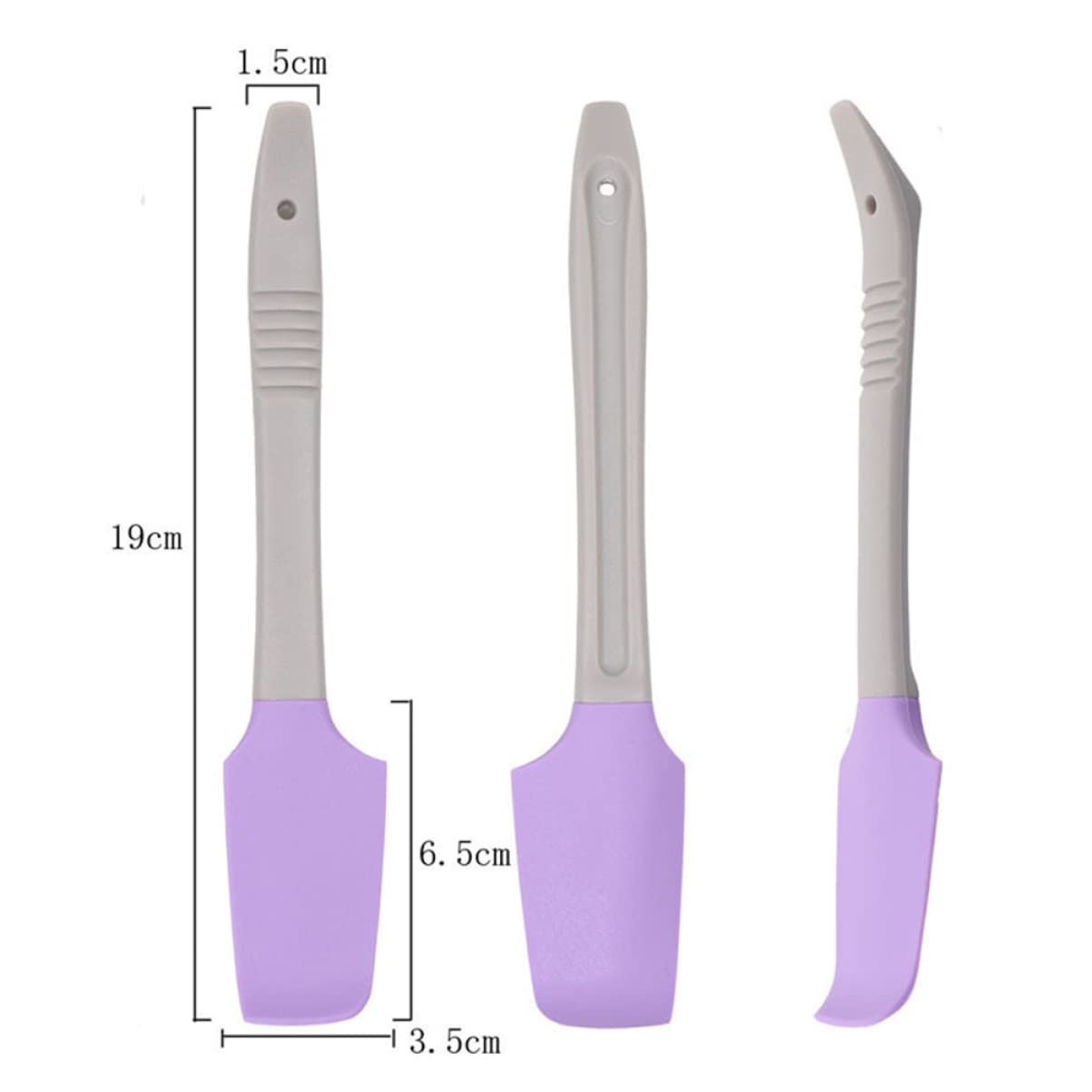 Beatifufu 5pcs Reusable Hard Wax Scraper Makeup Brush Hand Foot Care Spatula Set for Beauty