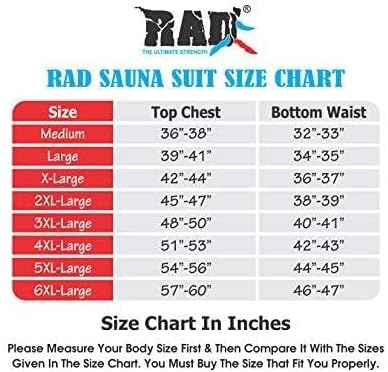 Miniatura 3 de RAD Traje de sudor resistente, sauna, ejercicio, gimnasio, fitness, pérdida de peso, anti-rasgaduras