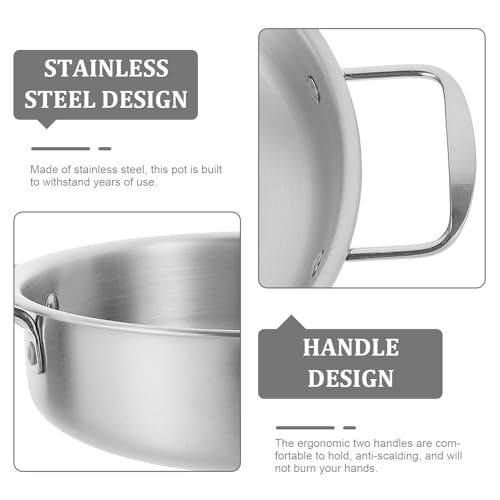 Wok de Acero Inoxidable ARTIBETTER 18 cm con Mango miniatura 6