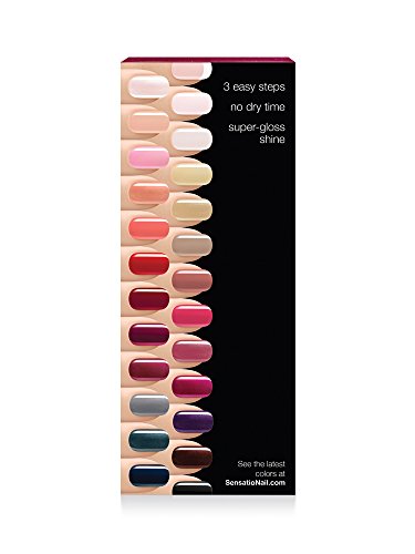 Sensationail Gel Nail Polish Starter Kit, Raspberry Wine Red – At-Home Gel Nail Kit With Everything Needed For 10 Manicures – Lasts Up To 2 Weeks – Includes Led Nail Lamp #TOP7