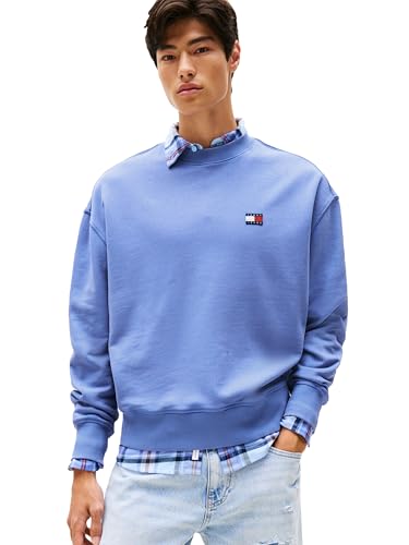Mens New Classics Crewneck Sweatshirt, Soft Sapphire Small