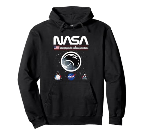 Image of NASA Artemis Mission First Woman to the Moon Pullover Hoodie