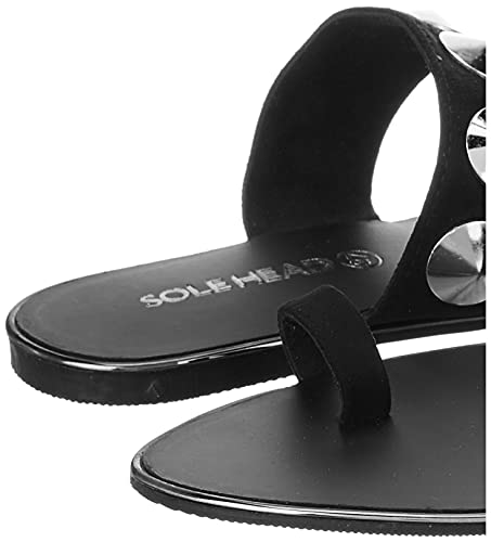 Image of Sole Head Women's 232 Black Ankle-Strap Fashion Sandals-4 Uk (37 Eu) (232Black37)