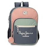Tirantes anchos, ergonómicos y acolchados que se adaptan perfectamente a la espalda y posibilidad de incorporarle un carro opcional gracias a su banda trasera y al sistema Magic Fix que permite una mayor sujeción de la mochila al carro.