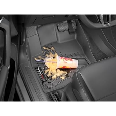 WeatherTech Custom Fit FloorLiners for Ford EcoSport - 1st Row (4413241), Black
