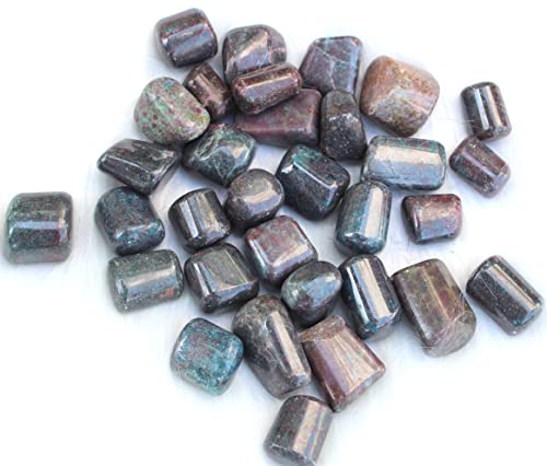 Jet Ruby Kyanite Tumbled Stones – 100 Grams | Natural Healing Crystal for Balance, Strength & Intuition