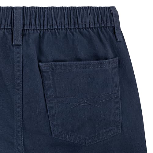 Signature by Levi Strauss & Co. Gold Label Boys' Pull On Uniform Shorts, (New) India Ink, X-Large - image 4