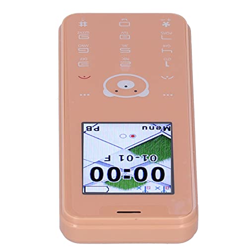 Diydeg Celular infantil, cartão duplo de 2G, modo de espera duplo fácil de usar, celular simples com