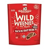 Stella & Chewy's Freeze-Dried Raw Wild Weenies Dog Treats - High-Protein Training Treats for Dogs & Puppies - All-Natural Bacon Recipe with 95% Meat & Organs - USA Made - 3 oz Bag