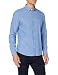 Produktbild TOM TAILOR Herren Structure Regular Fit Hemd, 24494-blue Chambray with w, L