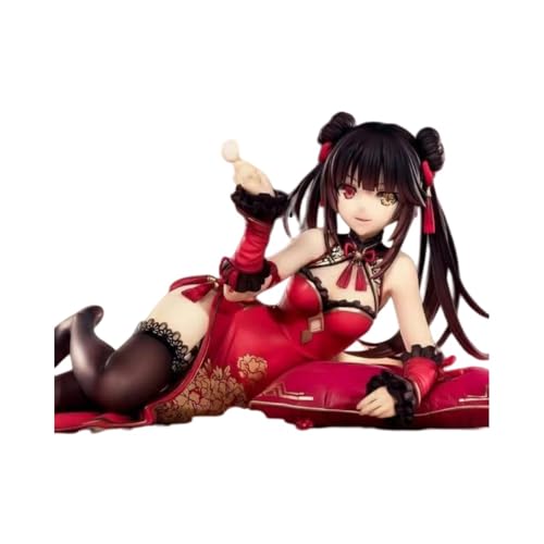 HLUONGTN Tokisaki Kurumi en Spiritworld Vestido Cheongsam Figura de Acción de Anime Muñeco de Juguete Modlos Adornos Se Puedenccionar