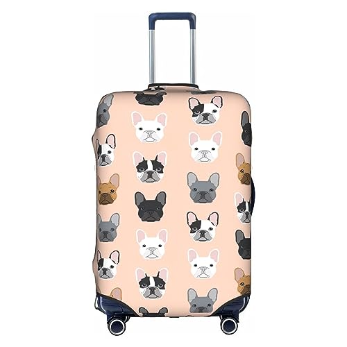 Housse de protection pour valise lavable et extensible blanche XL