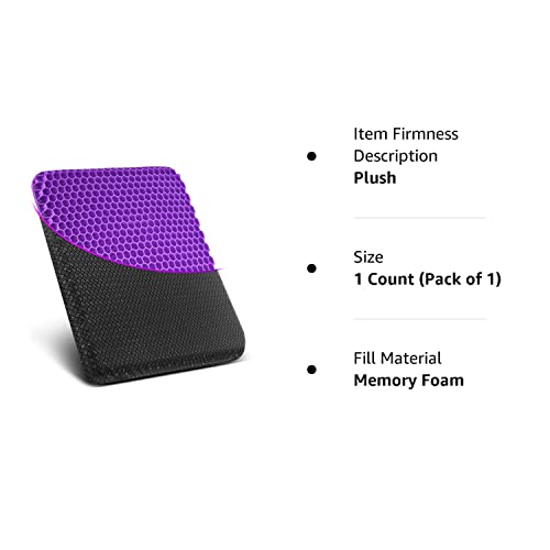 Gel Seat Cushion, Seat Cushion, Breathable - Sit Longer, Back, Gel Seat Cushion For Wheelchair Cushion, Office Chair, Car, Long Travel #TOP7