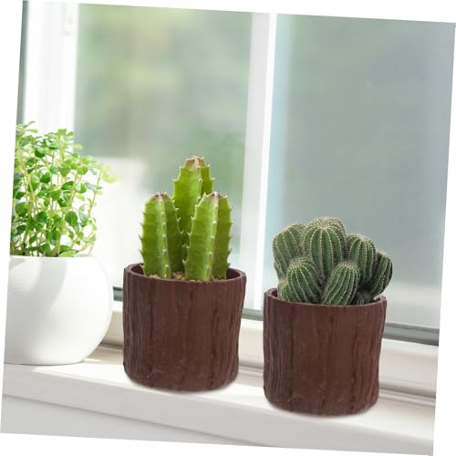 Pots de fleurs plastique pour créer un mini jardin de balcon rustique - 5